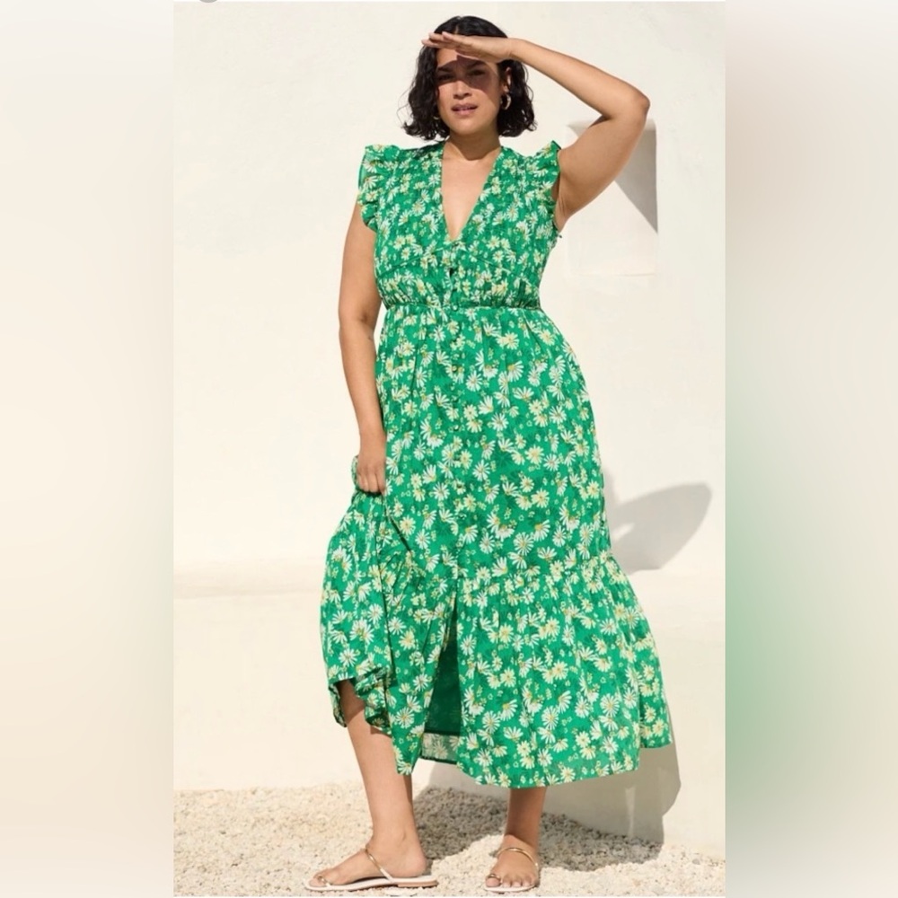 By Anthropologie The Peregrine Midi Dress NWT